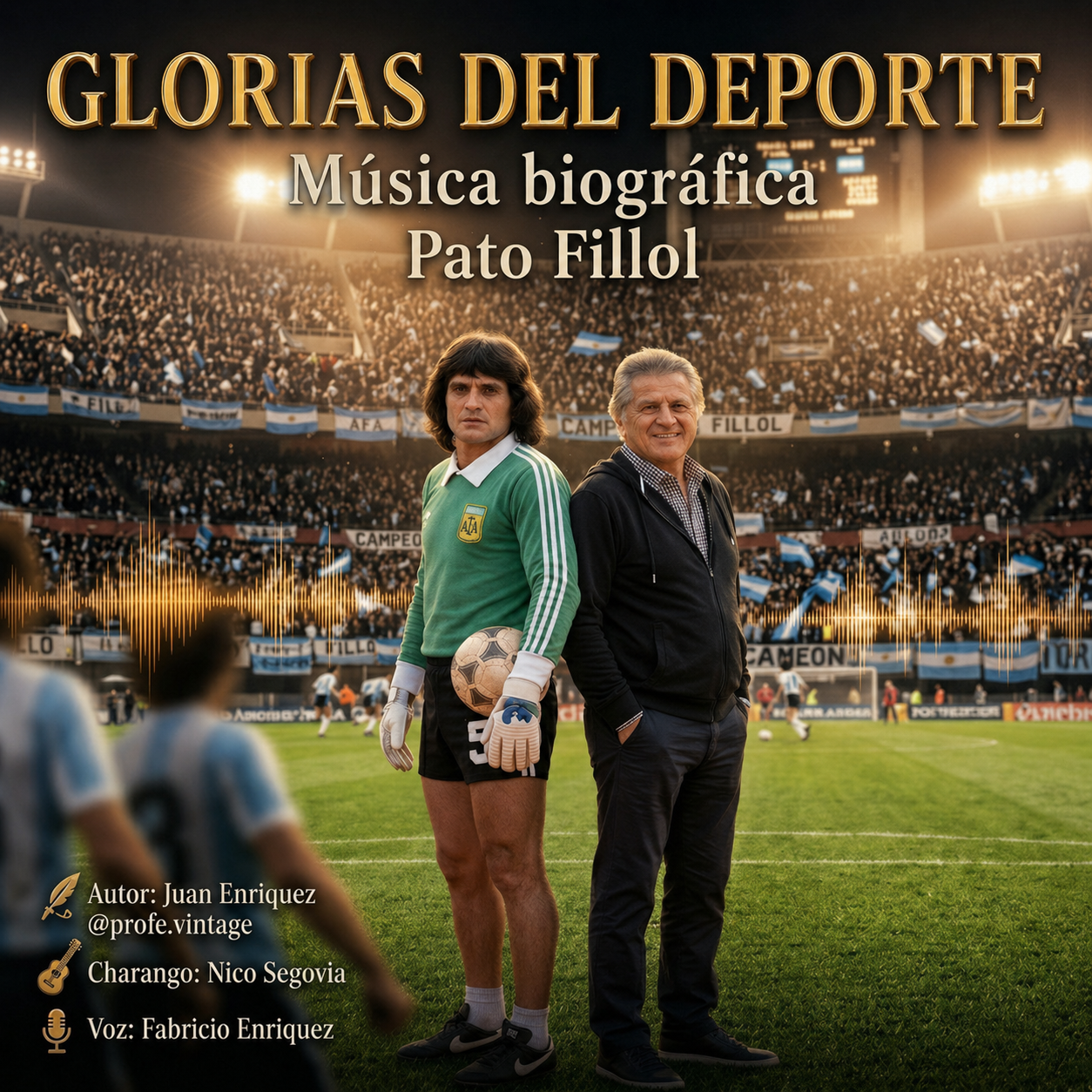 Portada de Pato Fillol, Glorias del Deporte
