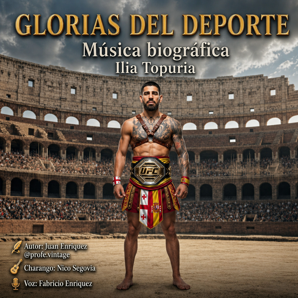 Portada de Ilia Topuria, Glorias del Deporte